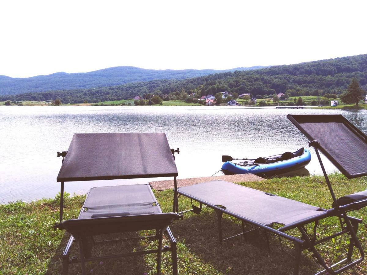 Spacious Apartment "Ana" On Lake Sabljaci Ogulin Kültér fotó